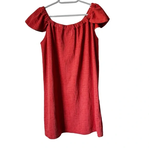 MADEWELL | Casual Off Shoulder Mini Dress size medium - Picture 5 of 8